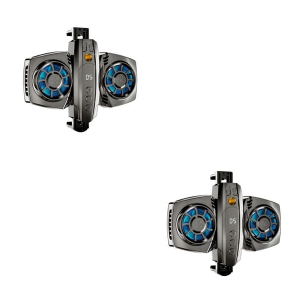 Monstrate *Universal Wheels Support Multipurpose Semiconductor Cooler Noise Temperature Control Temperature Turbinical Control Noise Low Negro 2piezas