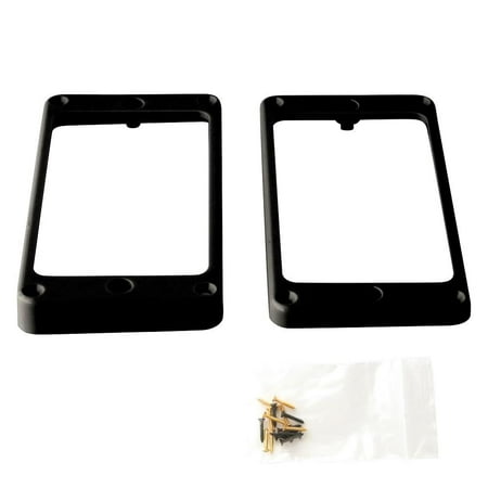 PRS Humbucker Pickup Rings (2), Stoptail Models, Black