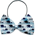 thumbnail image 4 of Mirage Pet 1307-BT Winter Bear Tracks Pet Bow Tie, 4 of 11