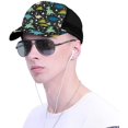 thumbnail image 4 of Baseball Caps for Women Men Adjustable Mesh Vented Trucker Hat, 4 of 6