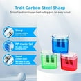 thumbnail image 4 of 1PC Manual Pencil Sharpener Small Colored Handheld Dual Hole Pencil Sharpeners with 4 for Kids School Supplies Color Lid, 4 of 8