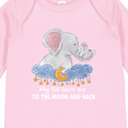 thumbnail image 4 of Inktastic My Titi Loves Me to the Moon and Back Elephant Family Boys or Girls Long Sleeve Baby Bodysuit, 4 of 5