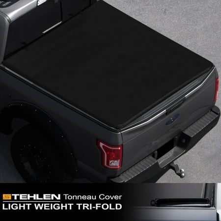 - Stehlen 714937189645 Lightweight Hard Tri-Fold Style Truck Bed Tonneau Cover For 05-15 Toyota Tacoma Double ( Crew ) Cab 5 Feet 60