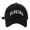 A-Black372, variant on Yuanlong Unisex Baseball Cap Dome Top Letter Printed Curved Brim Cap Adjustable Size Stylish Versatile Sports Headwear