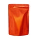 thumbnail image 3 of 100 Uds. Bolsa de embalaje Ziplock de papel de aluminio mate de pie bolsas gruesas de regalo para café, Chocolate, merienda, té, dulces, azúcar, Benas Beaf, 3 of 5