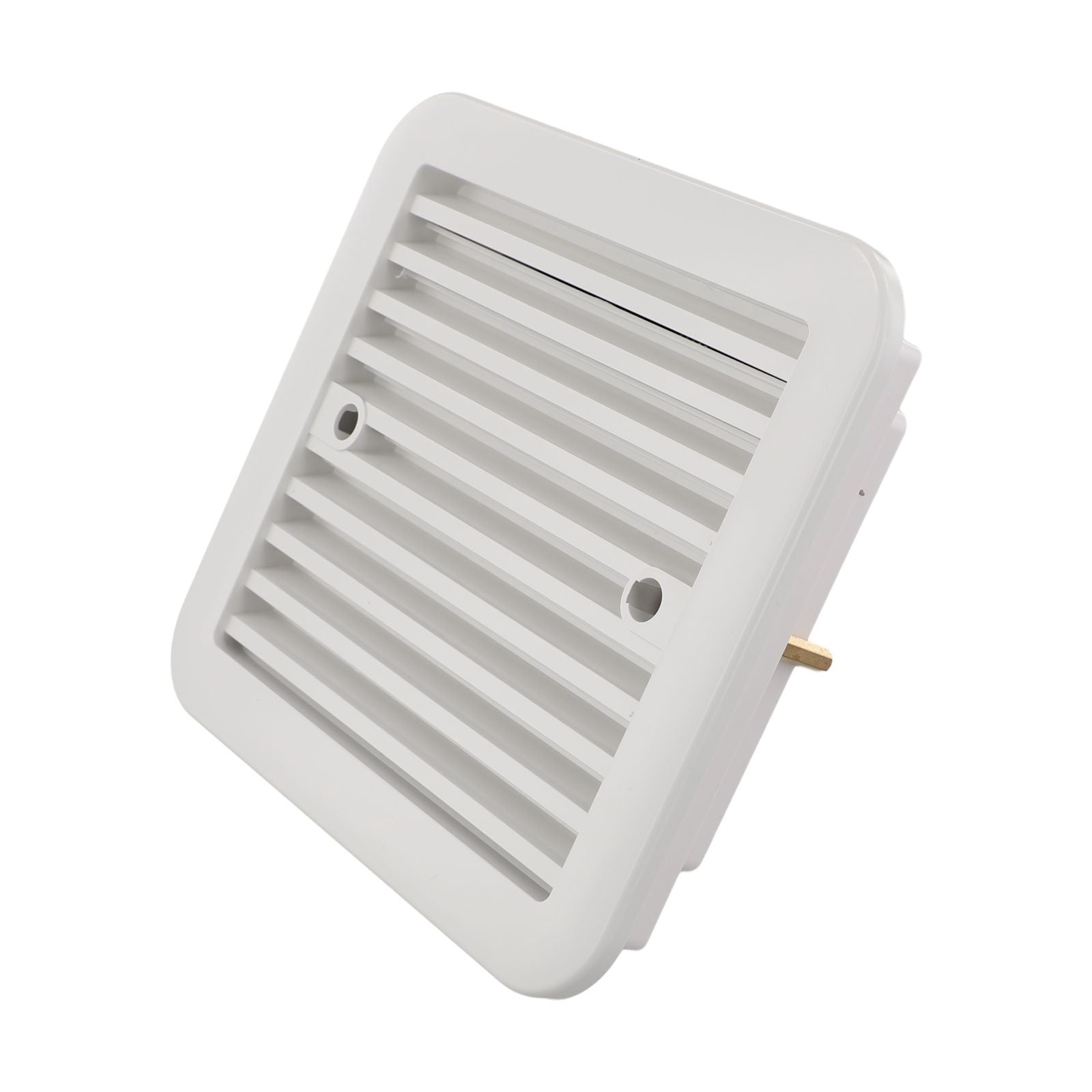 Tekuisi Side Air Vent Ventilation Cooling Exhaust Fan 12V White for RV Caravan Truck Caravan Side Outlet Ventilation Extractor Fan
