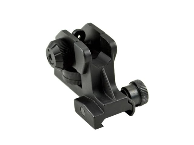 DB TAC Rear Sight Aluminum Picatinny/Weaver Complete Match-Grade 4/15 Back up