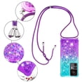 thumbnail image 5 of Funda para Xiaomi 12T/12T Pro 5G Brillantina Líquida Divertida Reluciente y con Cristales en Movimiento Cuerpo Cruzado con Cordón Ajustable, 5 of 5