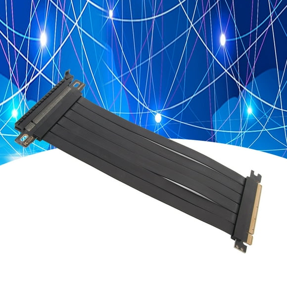 Cable Elevador PCIE 3.0 X16, Extensión Flexible De Tarjeta Gráfica De Alto Rendimiento De Blindaje