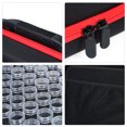 thumbnail image 4 of EVA Diamond Storage Box with 120 Plastic Clear Bottles for Painting Accessories Tools Nail Art Rhinestone Storage Large Capacity Zipper Handbag, 4 of 7