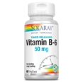 thumbnail image 1 of Suplemento SOLARAY B-6 TSTR 50 mg 60 comprimidos, 1 of 1