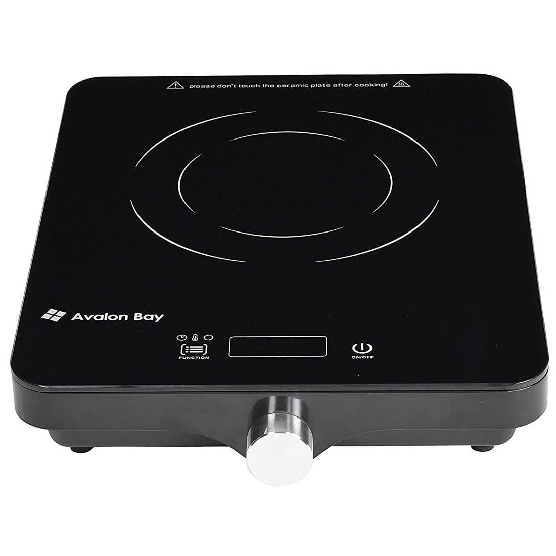 Avalon Bay Portable Ceramic Deluxe Countertop Induction Cooktop Avalon Bay Portable Ceramic Deluxe