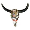thumbnail image 2 of Western Veteran USA Great Seal Eagle Emblem Patriotic Cow Skull Wall Decor, 2 of 5