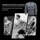 thumbnail image 3 of Jumpingount Ropa interior térmica para hombre, medias elásticas de secado rápido, capas Base para esquiar y correr, Tops, ropa de compresión, Type2 NO2, 3 of 6