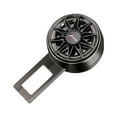 thumbnail image 4 of For Peugeot 3008 Car Safety Belt Extension Plug Buckle Aluminum Alloy Seatbelt Clip Adjustable Extender Rotating wheel hub design Car Accessories, 4 of 10