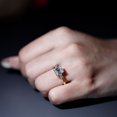 thumbnail image 5 of Rosec Jewels Certified Lab Grown Diamond Emerald Cut Engagement Ring - 1.8 Carat - EF-VS Quality - with Jewelry Box, 18K Yellow Gold, US 13.00, 5 of 8