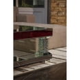 thumbnail image 6 of Michael Amini Montreal Mirrored Square Cocktail Table With Crystal Accents, 6 of 6