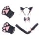 thumbnail image 1 of Conjunto De Cosplay De Gato Con Orejas De Cola De Gatito Dibujos Animados Ropa De Juego De Rol Cómoda Suministros De Fiesta Para Halloween Navidad N.° 3 Guardurnaity AP007716-01, 1 of 6