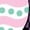 HEATHER PURPLE, variant on Instant Message - One Cool Chick - Youth Girls Fitted Short Sleeve T-Shirt