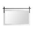 thumbnail image 4 of Farmhouse 26 in. W x 40 in. H Rectangle Framed Wall Bathroom Vanity Mirror in White, 4 of 12