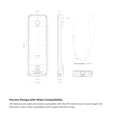 thumbnail image 3 of Apple Tv Remote Case Cover - elago R1 Intelli Case for Apple TV Siri Remote 4K / 4th Generation (Red) – Magnet Technology, Shock Absorption, Lanyard Included, Apple Tv 4k Remote Case, 3 of 3