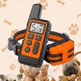 thumbnail image 1 of Collar De Perro Sin Ladridos Supresor de ladridos para perros 1 Tapón impermeable Suministros de entrenamiento ( ) Naranja, 1 of 6