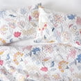 thumbnail image 2 of Colonial Williamsburg Brie Flamingo Cotton Standard Sham 20" x 26", 2 of 4