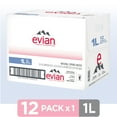 thumbnail image 6 of Evian Natural Spring Water 1 L, 12 pk. A1, 6 of 9