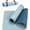 Haze Blue & Deep Blue, variant on Yoga Mat with Strap, 1/3 Inch Extra Thick Yoga Mat Double-sided Non Slip, Professional TPE Yoga Mats for Women Men, Workout Mat for Yoga, Pilates and Floor Exercises