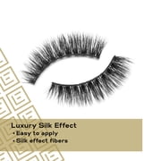 Eylure Luxe Faux Mink Ruby Eyelash Multipack, 4 pair