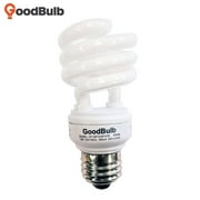 13 Watt Compact Fluorescent Bulb - Cool White Light Bulb - Ultra Mini Spiral CFL Light Bulbs - 4100K - E26-2 Pack - GoodBulb