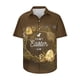thumbnail image 3 of Camisa hawaiana de Pascua para hombres y mujeres Camisas hawaianas con cuello cubano y manga corta con botones para hombres y mujeres, 3 of 5