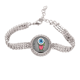 thumbnail image 1 of Universo y Alien Halloween Monster Pulsera de tobillera de cadena de tenis, joyería de diamantes, 1 of 3