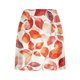 thumbnail image 5 of Jacenvly - Faldas de yoga para mujer, modernas, de verano, con estampado de hojas, plisadas, de tenis, elásticas, atléticas, de dos piezas, ligeras, color naranja, 5 of 7