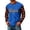 Blue, variant on Big and Tall Halloween Tshirt for Men Pumpkin Print Long Sleeve Knit T Shirt for Casual Endurance Comfort Seasonal Flexibility Purple 3XL