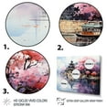 thumbnail image 3 of Designart "Reflecting on Hue City s Waters in Vietnam" Vietnam Metal Art Print Set, 3 of 5