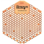 Renown REN03121 Wave 3D Mango Urinal Screen Orange - pack of 10