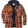 thumbnail image 1 of Legendary Whitetails Men's Maplewood Hooded Shirt Jacket X-Large , Tomahawk Plaid, 1 of 5