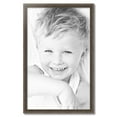 thumbnail image 2 of ArtToFrames 23" x 37" Muted Silver Picture Frame, 23x37 inch Silver Wood Poster Frame (WOM-4626),  Pack, 2 of 8