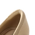 thumbnail image 5 of BURUDANI Women's Pointed Toe Kitten Heels Work Pumps Comfortable Knitted Closed Toe Dressy Wedding Shoes, 5 of 5