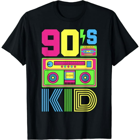 90s Kid 1990s Fashion 90 Theme Party Outfit Nineties Costume T-Shirt