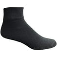 thumbnail image 2 of Yacht & Smith 60 Pair Mens & Womens Ankle Sports Socks by SOCKS'NBULK Black, 2 of 3