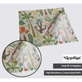 thumbnail image 3 of Vargottam Luxury Cotton Canvas Napkins - Set of 12, 20-Inch Beige Tree Pattern, Premium Thick Cloth Napkins for Elegant Dining & Special Occasions - Soft, Absorbent & Machine Washable, 3 of 7