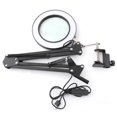 thumbnail image 2 of 10X Magnifying Glass Table Lamp Folding ClipOn LED Beauty Tattoo Nail Art Lamp (3160C), 2 of 4