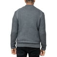 thumbnail image 2 of X RAY JEANS Mens Full-Zip High Neck Sweater Jacket, Charcoal, 5XL, 2 of 6
