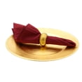 thumbnail image 2 of Your Chair Covers - Acrylic Glittering Napkin Rings Gold, 2 of 3
