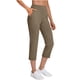 thumbnail image 1 of Pantalones de Golf Mujeres Estirar Pantalones Recortados de Viajes Casuales con Bolsillos de Color Sólido, Pantalones de Mujer Casuales Transpirables, 1 of 8