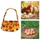 thumbnail image 3 of Bolsa porta huevos, cesta de huevos, suministros de almacenamiento, cesta portátil de recolección de huevos para huevos frescos, cesta de recolección Gallina negra Macarena Cesta de huevos, 3 of 8