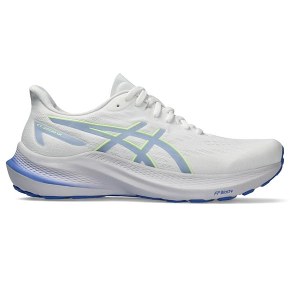 ASICS Women's GT-2000 12 Running Shoes, 12, White/Sapphire