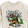 thumbnail image 3 of Teenage Mutant Ninja Turtles: Mutant Mayhem - Raphael Going In Loud - Toddler And Youth Crewneck Fleece Sweatshirt, 3 of 5